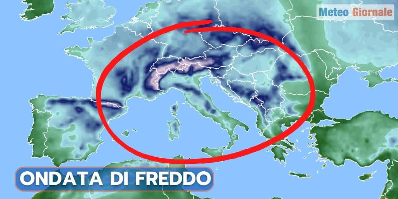 Meteo: ondata di freddo in arrivo sull’Italia. In Inghilterra si gela