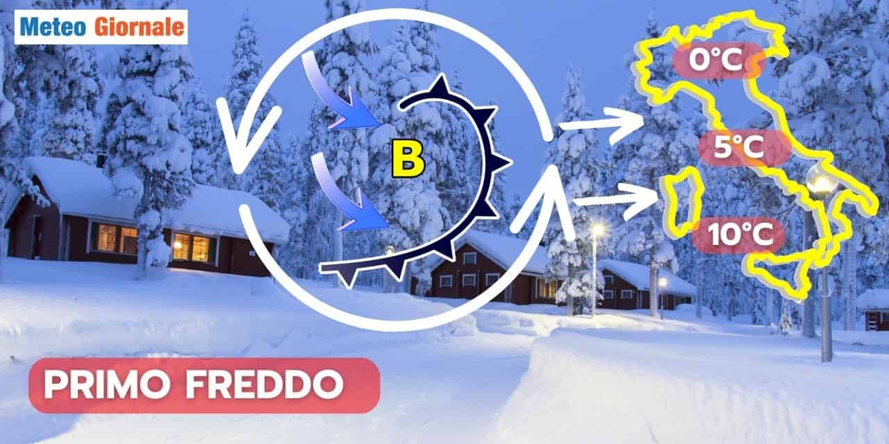 Meteo con Artico scatenato, freddo siderale, neve copiosa. Primo step Epifania
