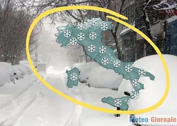 Gelo Febbraio 1956: 11 febbraio Nord Italia sotto tormente di neve. Temperature sotto zero. Italia al gelo