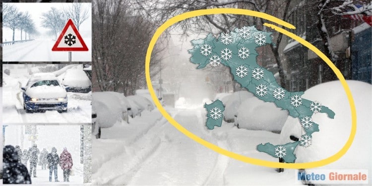 Gelo Febbraio 1956: 11 febbraio Nord Italia sotto tormente di neve. Temperature sotto zero. Italia al gelo