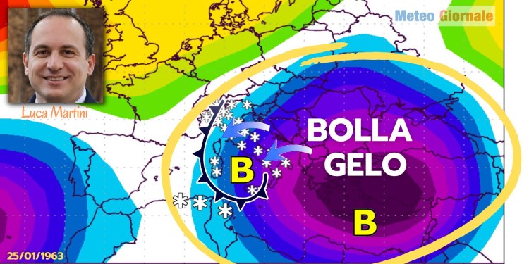 Meteo: ecco il grande gelo che non è più solo il Burian. Sempre neve