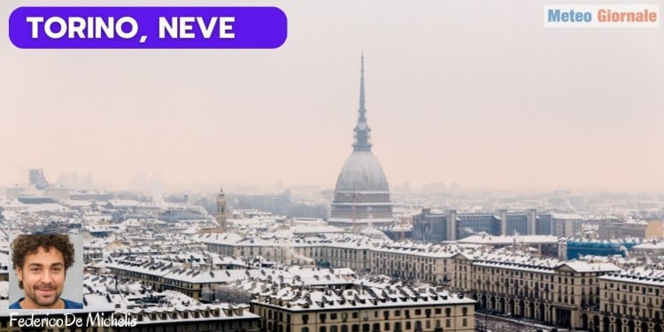 Meteo, la Neve a TORINO entro Febbraio 2023
