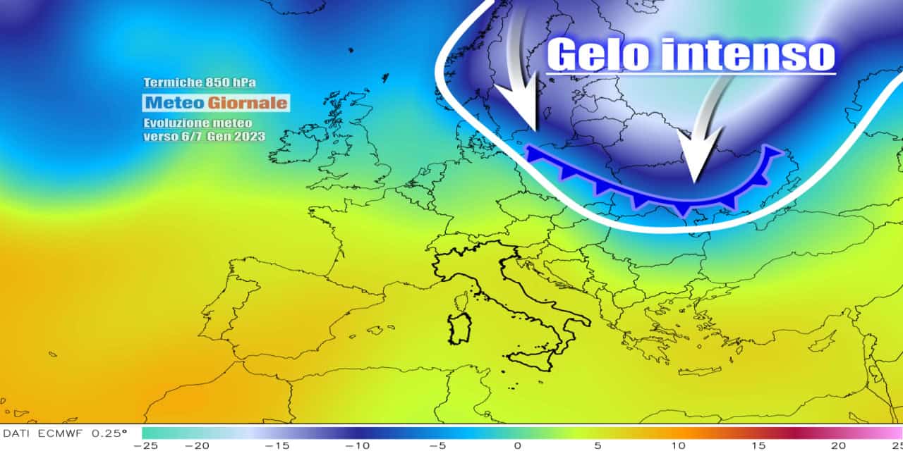 Meteo: la ripartenza alla grande del gelido inverno, dopo il caldo record