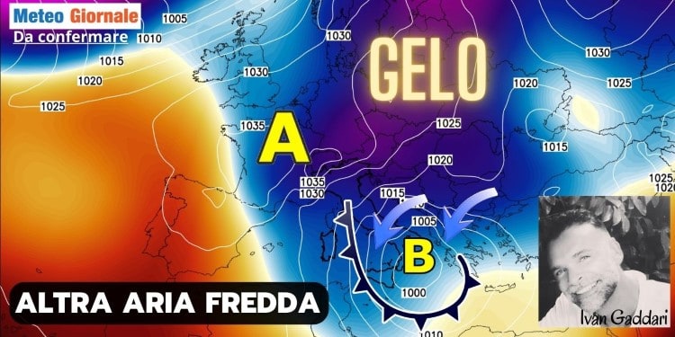 Meteo 15 giorni, ancora l'Artico con freddo insistente. Altra neve
