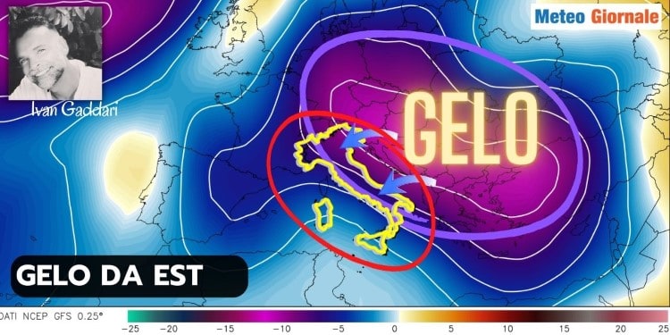 Meteo 15 giorni, il Gelo avanzerà verso l'Italia. Rischio di Neve in varie regioni