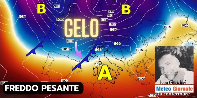 Meteo 15 giorni, freddo nei giorni della merla. Poi Febbraio
