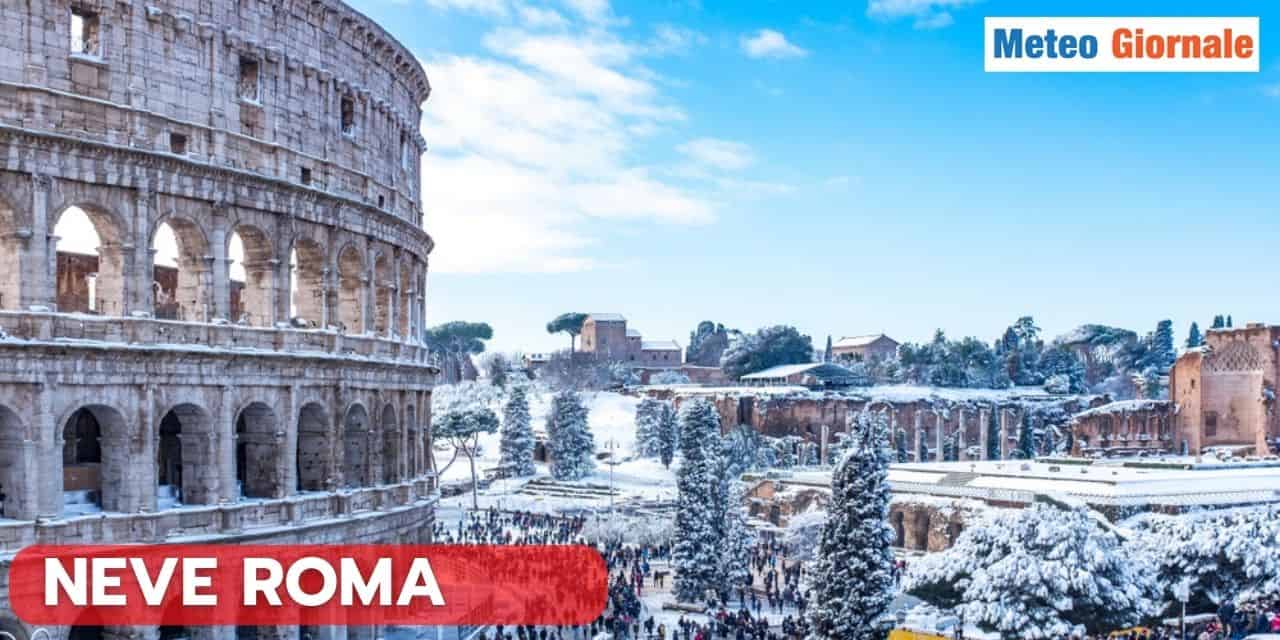 Meteo e Neve a ROMA, le previsioni