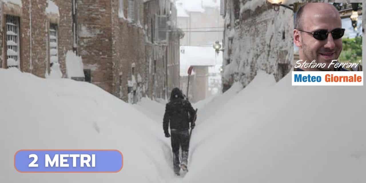 Meteo: Appennino, forti nevicate, prospettive di freddo duraturo