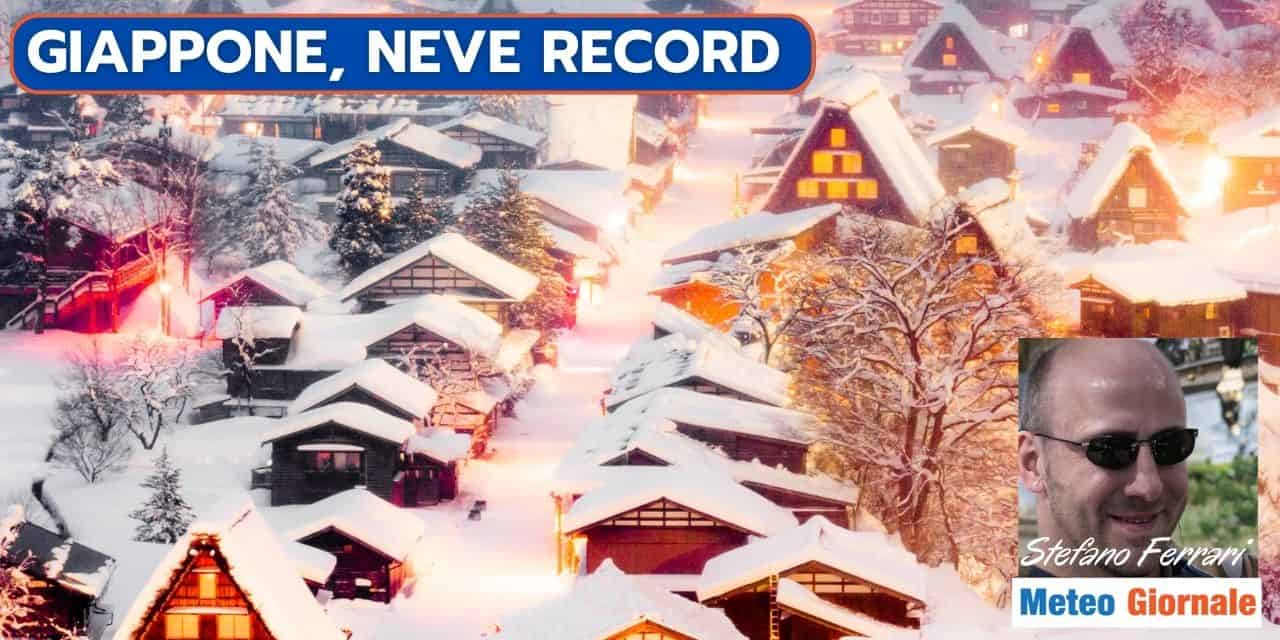 Meteo, altre bufere di neve e gelo sul Giappone. Battuti dei record