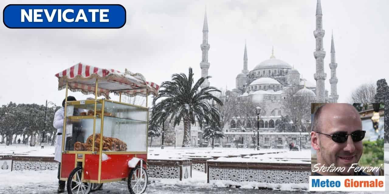 Meteo, verso ondata di freddo in Turchia. Forte neve