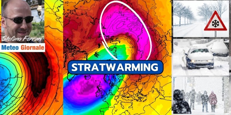 Meteo invernale: c’è uno Stratwarming in atto poi un altro ancora