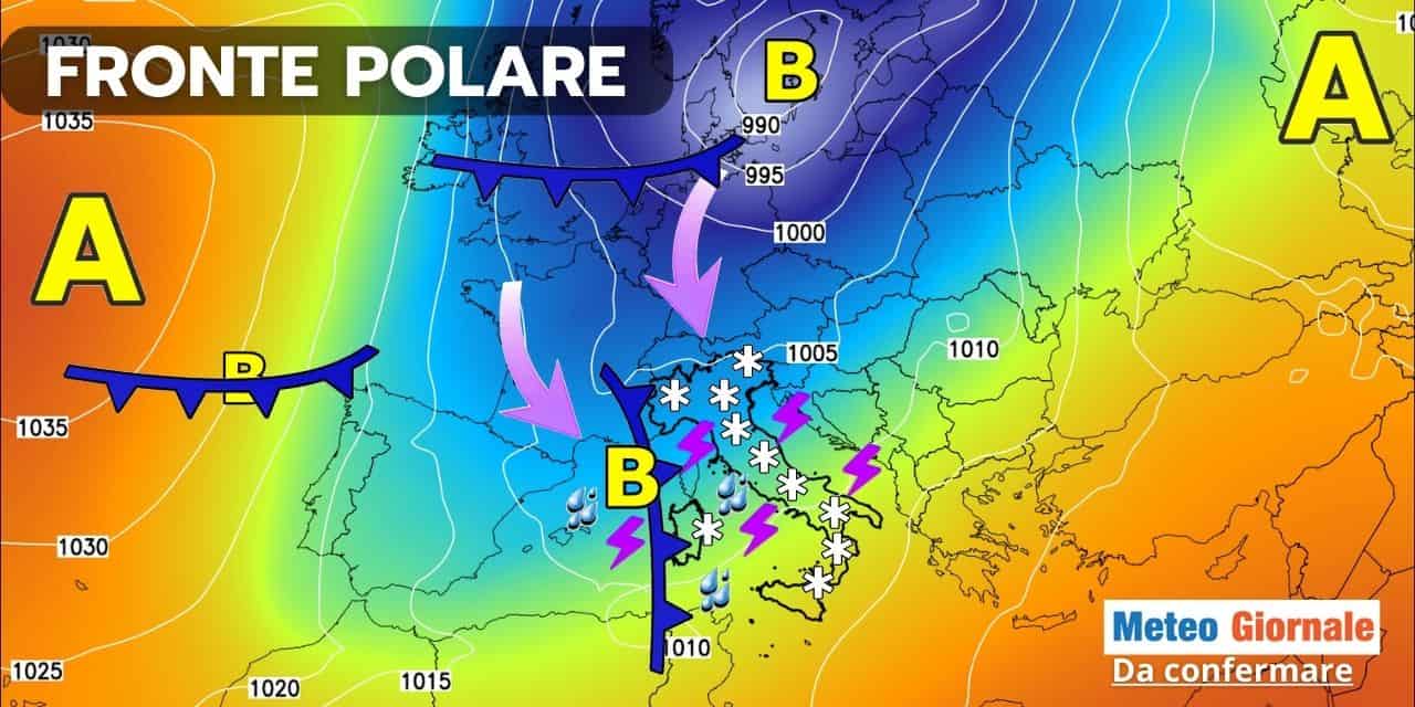 Meteo 15 giorni: in arrivo Freddo e Neve
