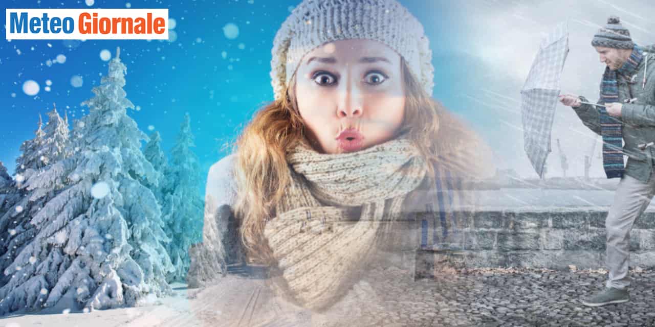 Meteo: neve, crollo temperature in picchiata, grande freddo, ecco da quando