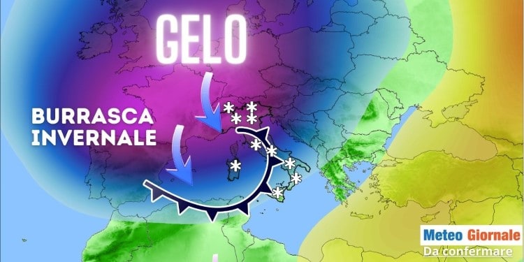 Meteo 15 giorni, possibile un’altra ondata di freddo