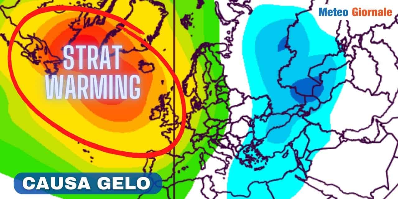 Meteo: è Stratwarming, questo sconosciuto la causa della più grande ondata di freddo degli ultimi 50 anni 1 stratwarming burian 1985