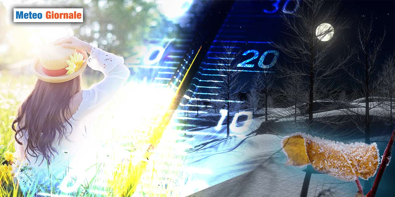 Meteo: verso un clima più tiepido di giorno, ma di notte ancora GELO