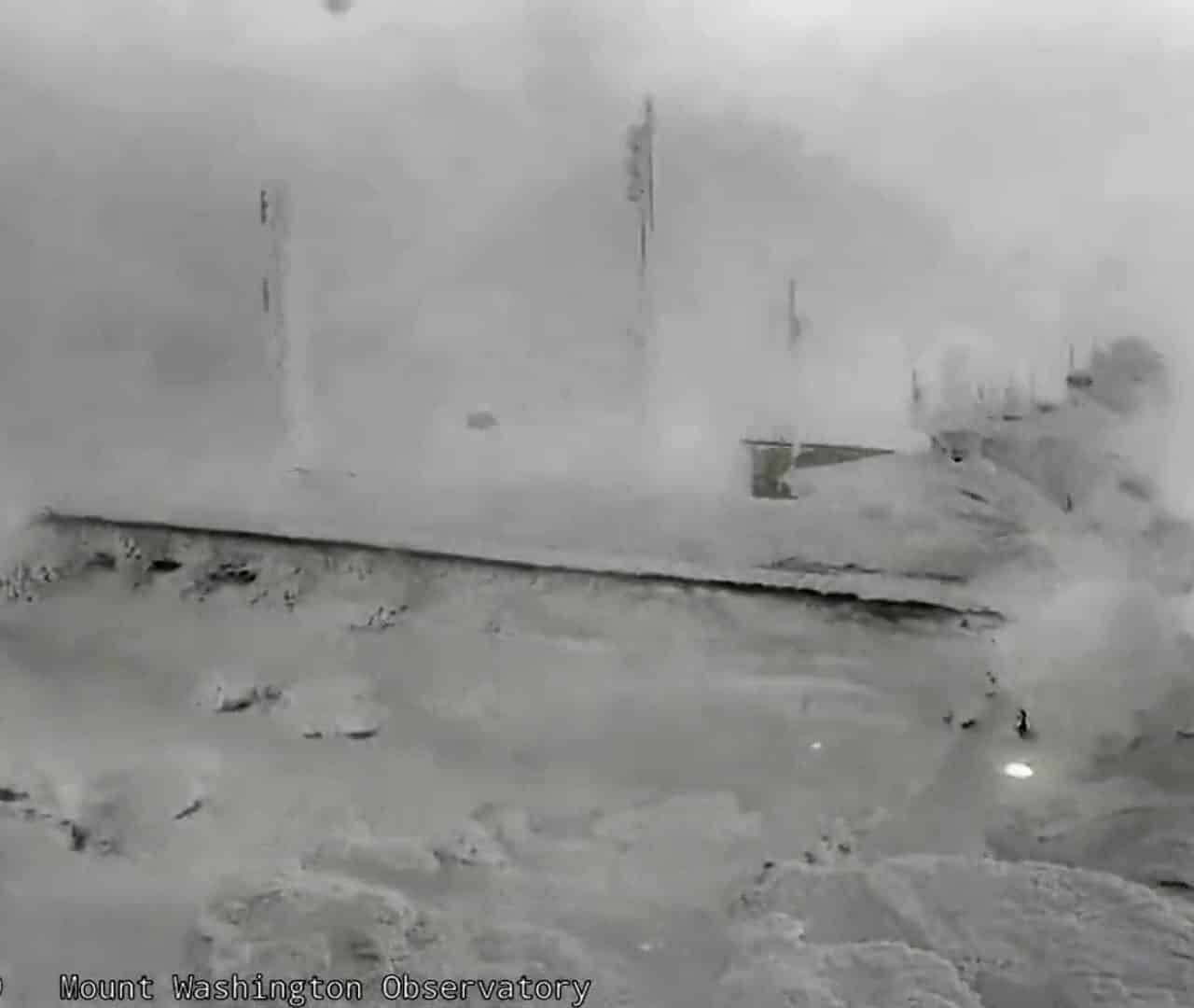 Nord America, il Monte Washington. Record di Gelo fake, però il freddo è micidiale. Video
