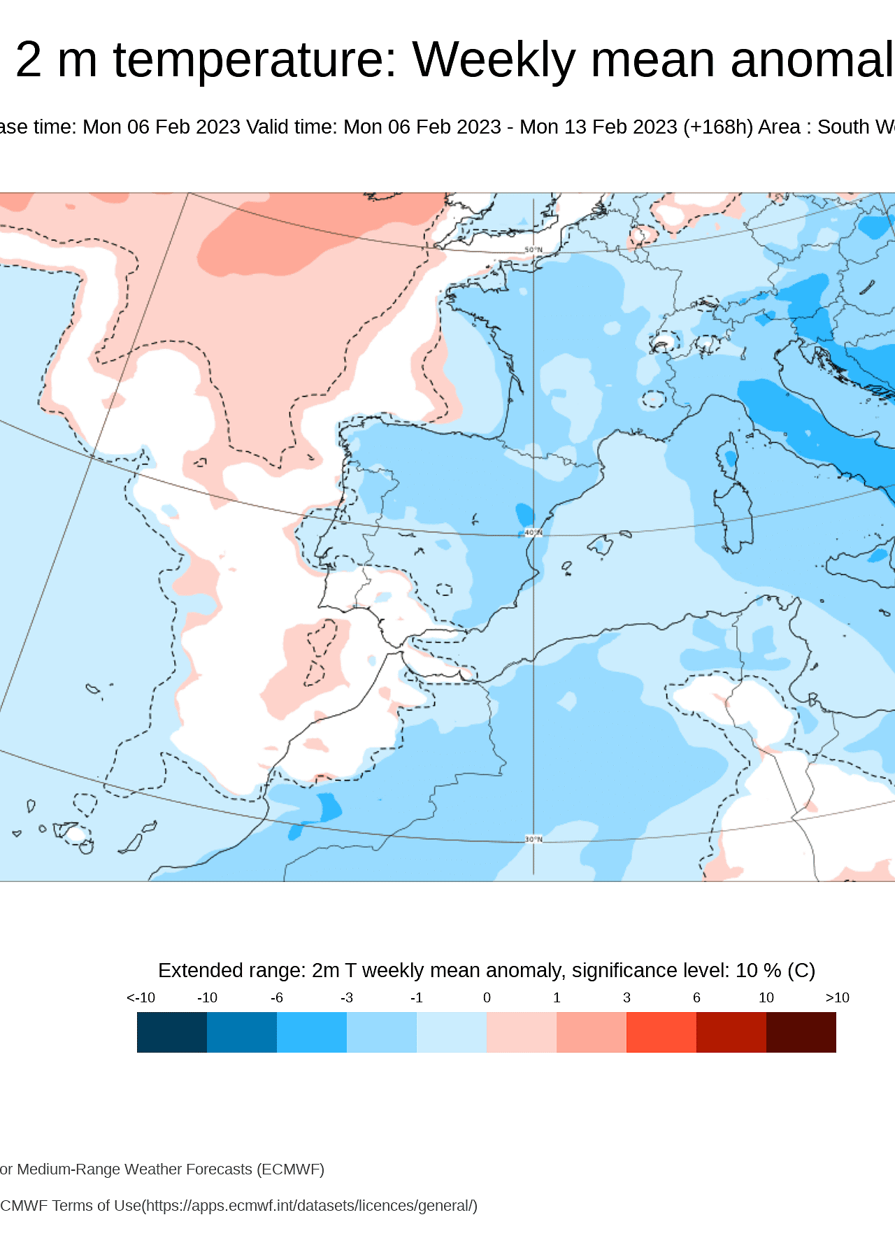 Centro Meteo Europeo, avremo una settimana fredda