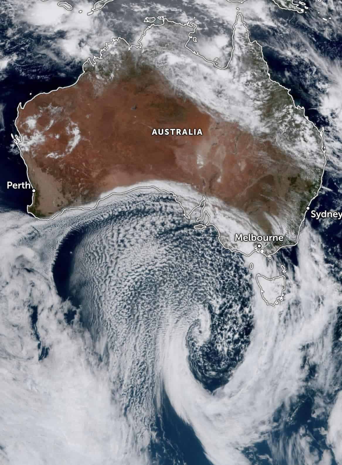 Meteo, in Australia, precocissima “rottura dell’Estate”