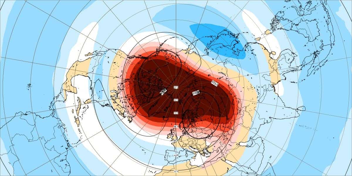 Meteo, aumenta il rischio di gelo improvviso e severo in Europa