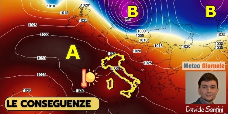 Meteo: Anticiclone Africano a manetta, Gravi Conseguenze