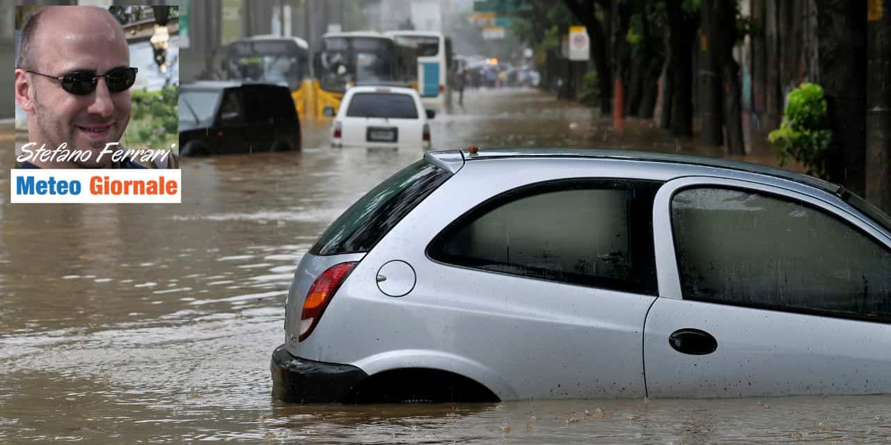Meteo, Caldo ed alluvioni in America meridionale