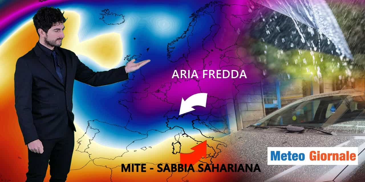 Speciale meteo, Laricchia: “pioggia e neve confermate, in arrivo anche tanta sabbia dal Sahara”