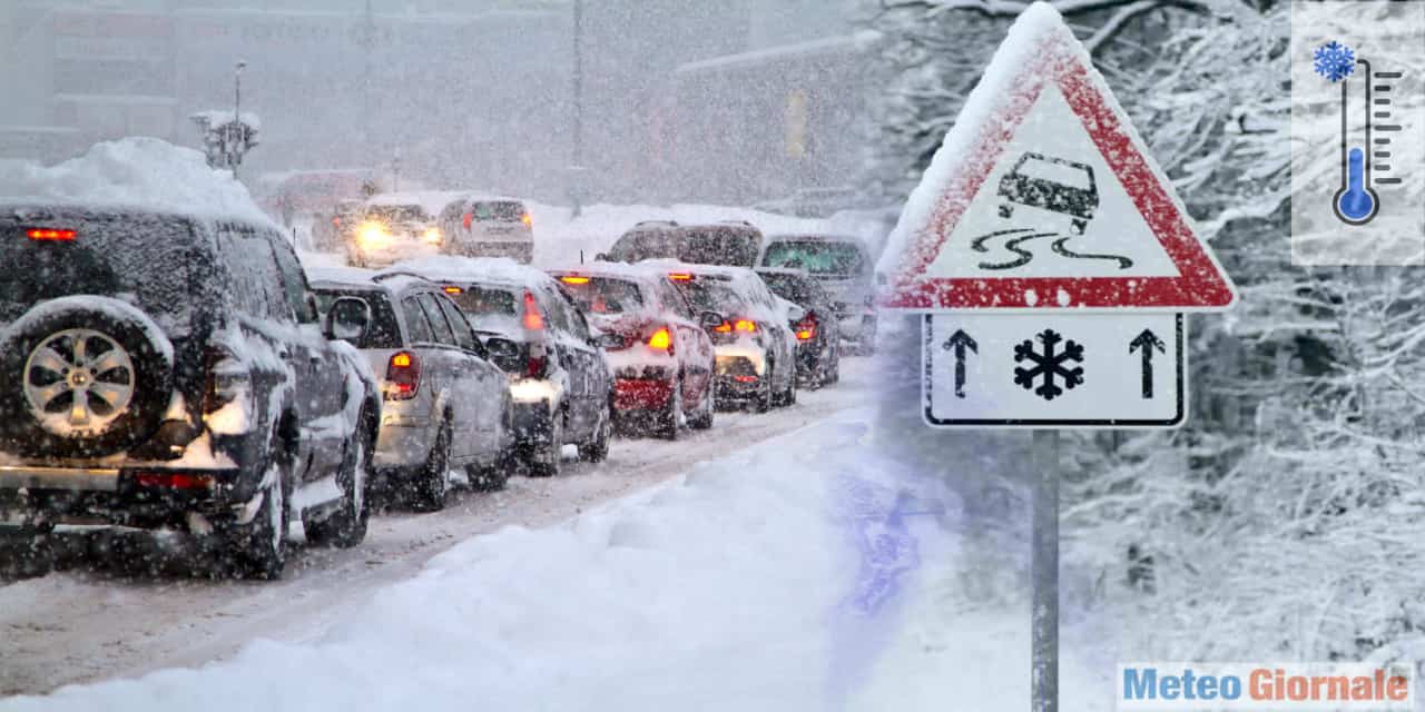 Meteo: in arrivo maltempo con altra neve fino in pianura, vediamo dove
