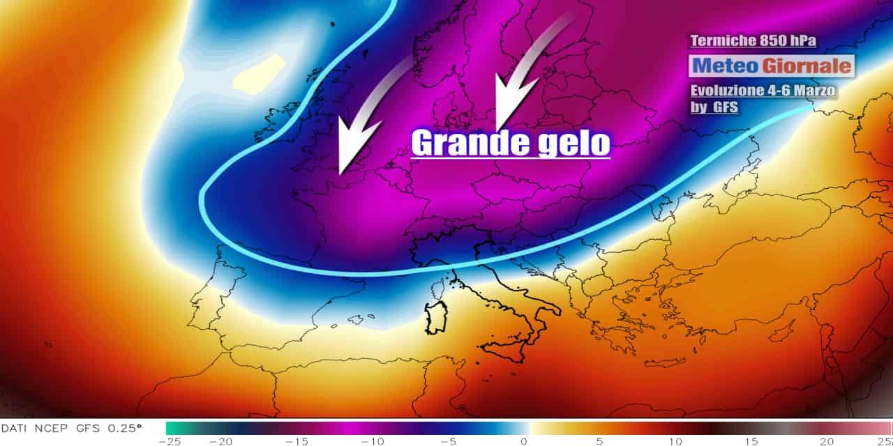 Meteo Marzo: grande evento gelido è possibile, finale d’inverno memorabile