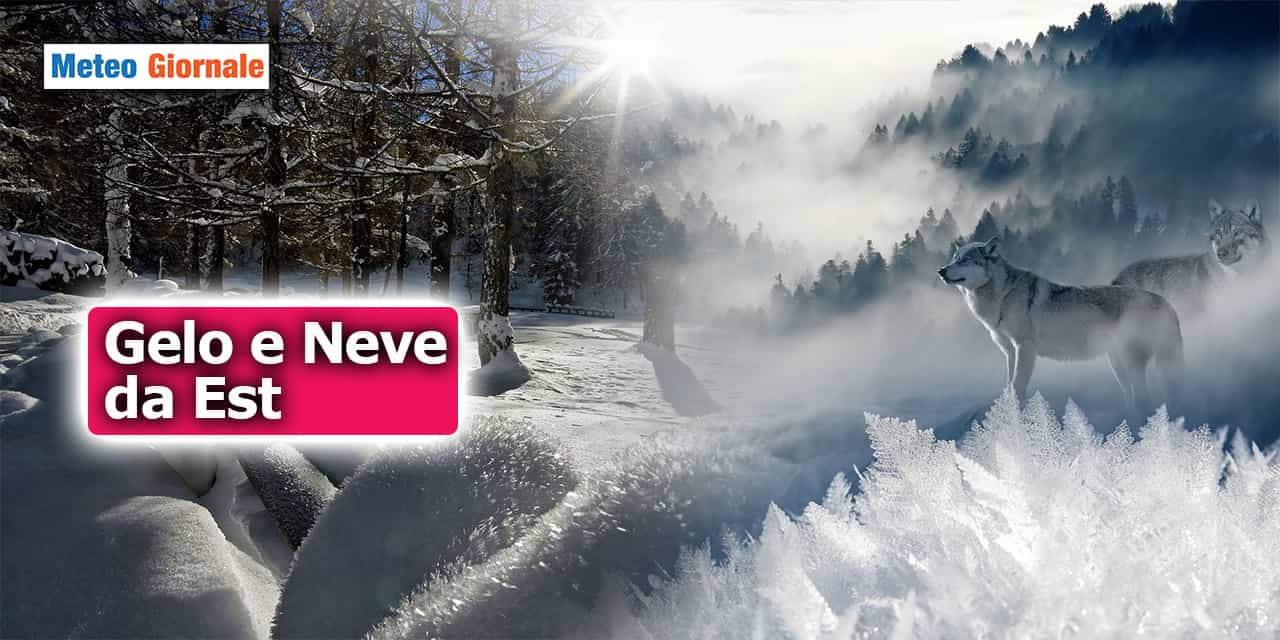 Febbraio è il mese migliore per il gelo e la neve che vengono dall'est