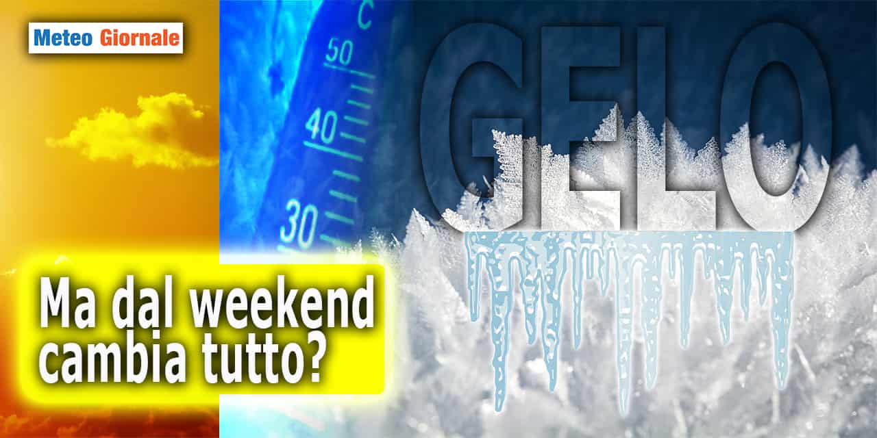 Meteo: Temperature gelide fino a Venerdì, poi cambia tutto?