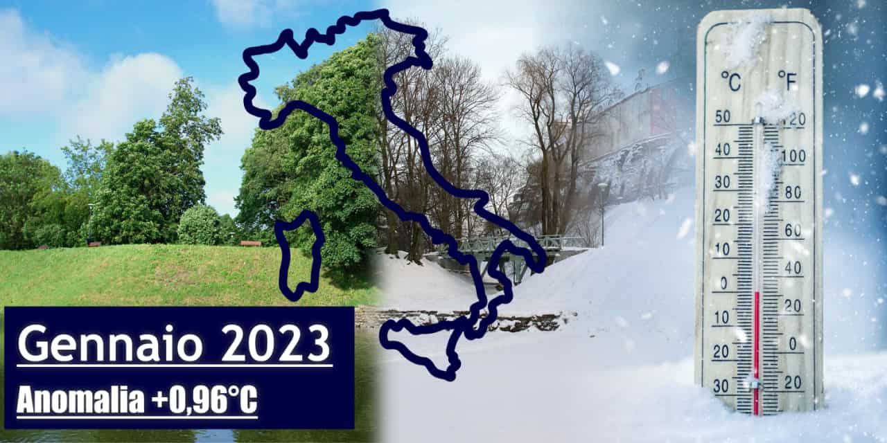 Clima Italia: ecco i dati di Gennaio, con una grandissima inattesa sorpresa