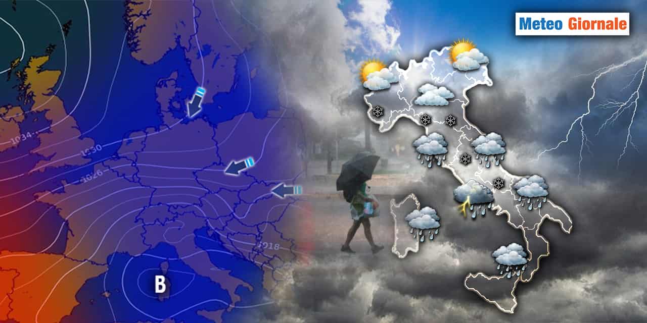 Meteo di inizio Settimana: Primavera? No grazie, sarà pieno Inverno!