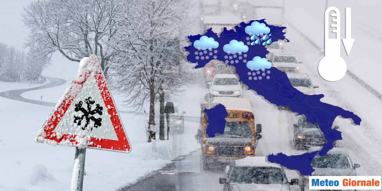 Meteo: colpo di scena, in arrivo grande neve persino in pianura. I dettagli