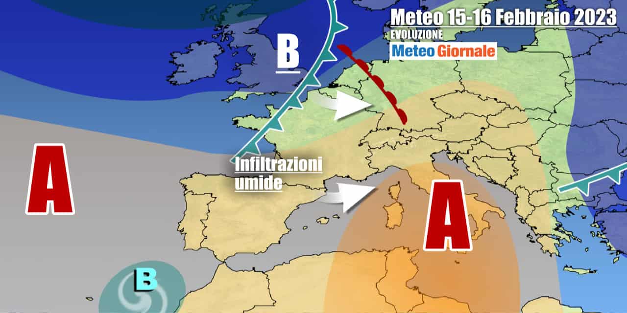 Meteo Italia: l’Anticiclone spazza via l’Inverno, ma solo momentaneamente