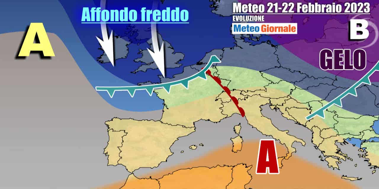 Meteo Italia: svolta in arrivo con pioggia, neve, freddo, vediamo quando