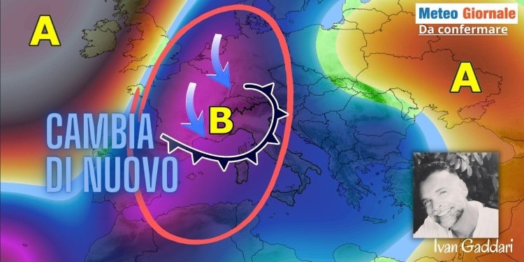 Meteo 15 giorni, Anticiclone sì ma in vista del freddo
