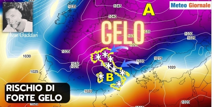 Meteo 15 giorni, crescono le probabilità di gelo e neve