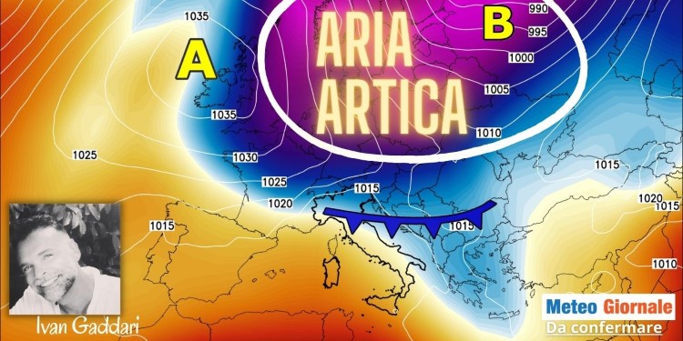 Meteo 15 giorni, probabile irruzione artica
