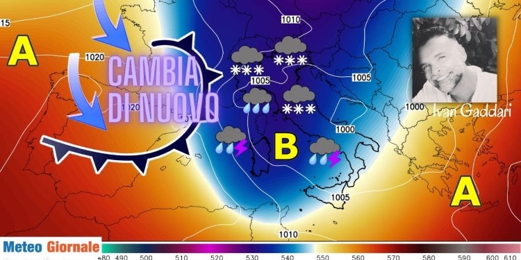 Meteo 15 giorni, grandi manovre verso freddo e neve