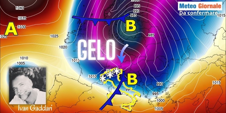 Meteo 15 giorni ribaltato dal ritorno dell'Inverno