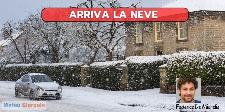 Meteo, neve in pianura oggi. Le possibilità, e dove nevicherà