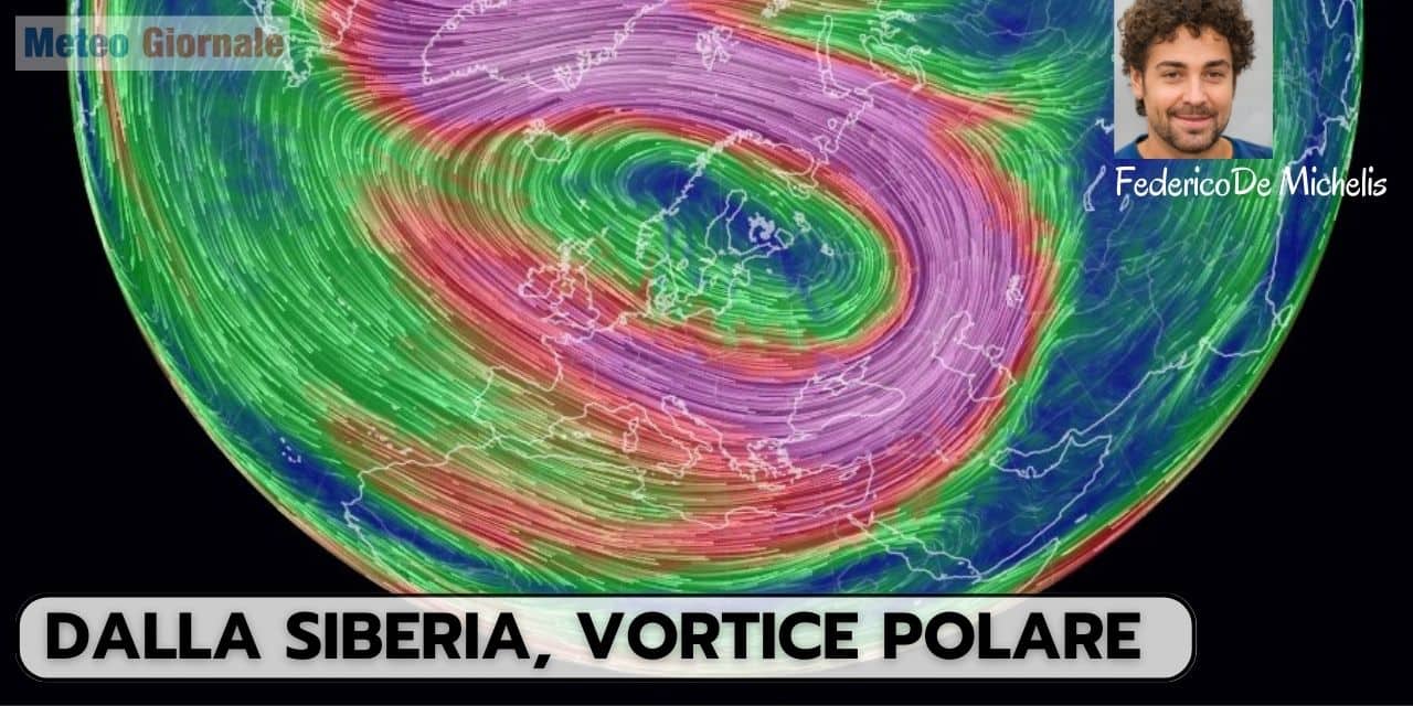meteo giornale vortice polare inversione correnti 563