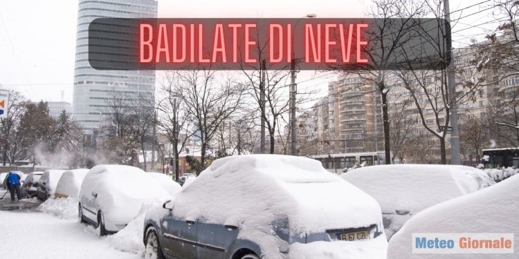 Meteo con Neve a Milano e Genova. Ma ci sono novità. Era il 21 febbraio 1956