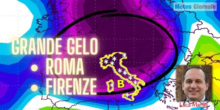 Meteo Roma e Firenze, il grande gelo del Febbraio 1956