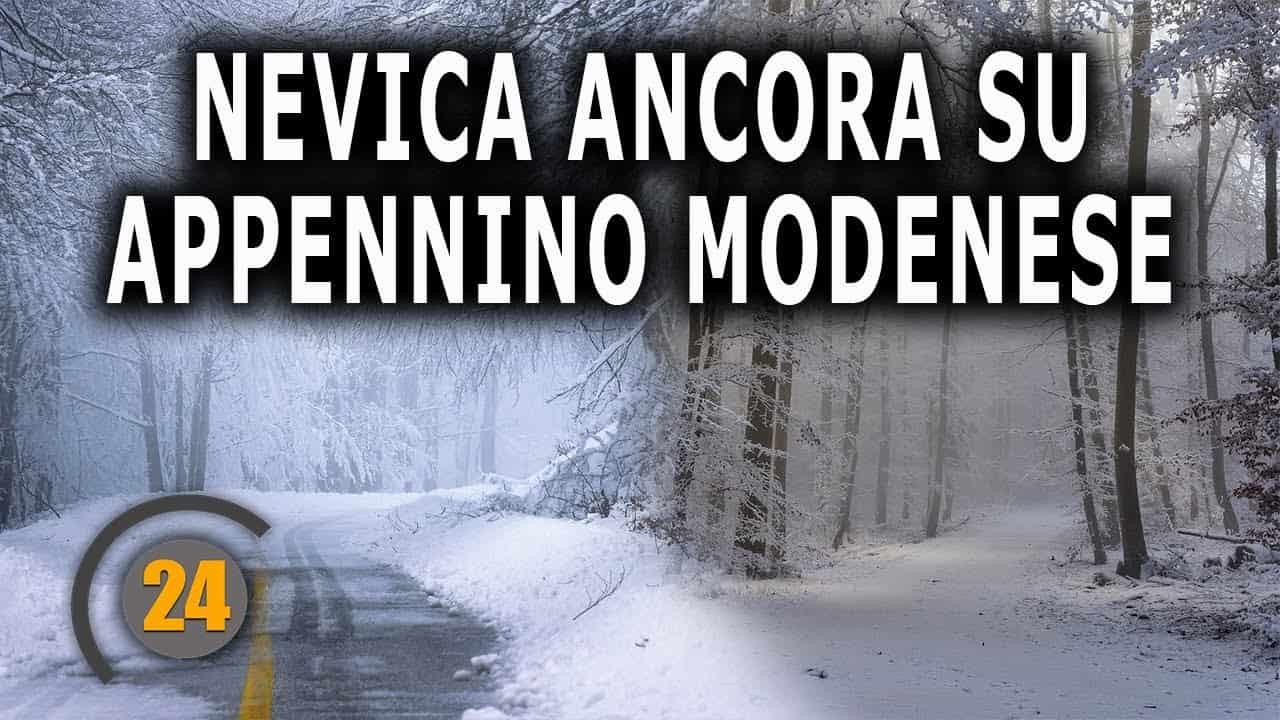Meteo Live: neve Emilia in questo istante. Video
