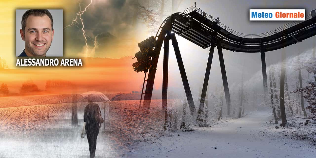 Marzo pazzesco, meteo come sulle montagne russe