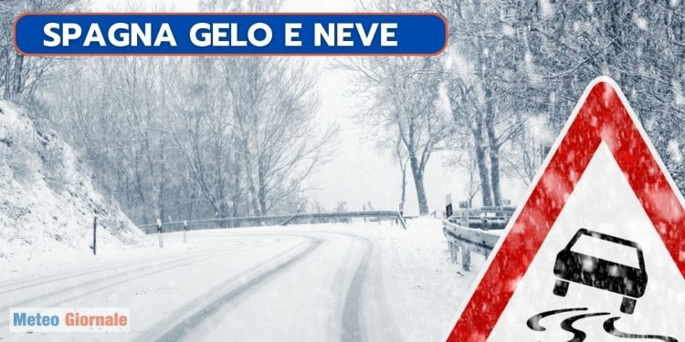 METEO: Gran freddo in Spagna, con minime fino a 20 gradi sotto zero
