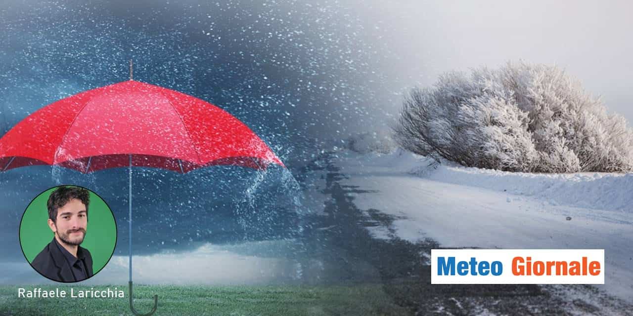 Meteo: inverno agli sgoccioli, ma si conclude con pioggia e neve