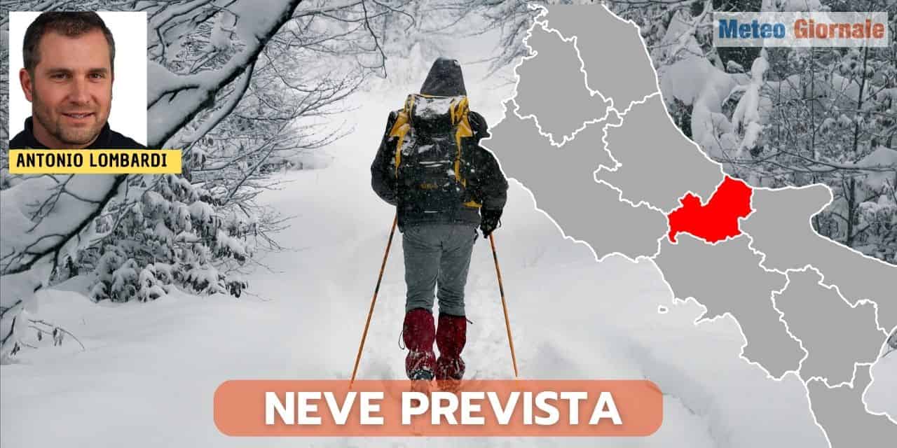 Meteo Molise: arrivano la neve ed il gelo